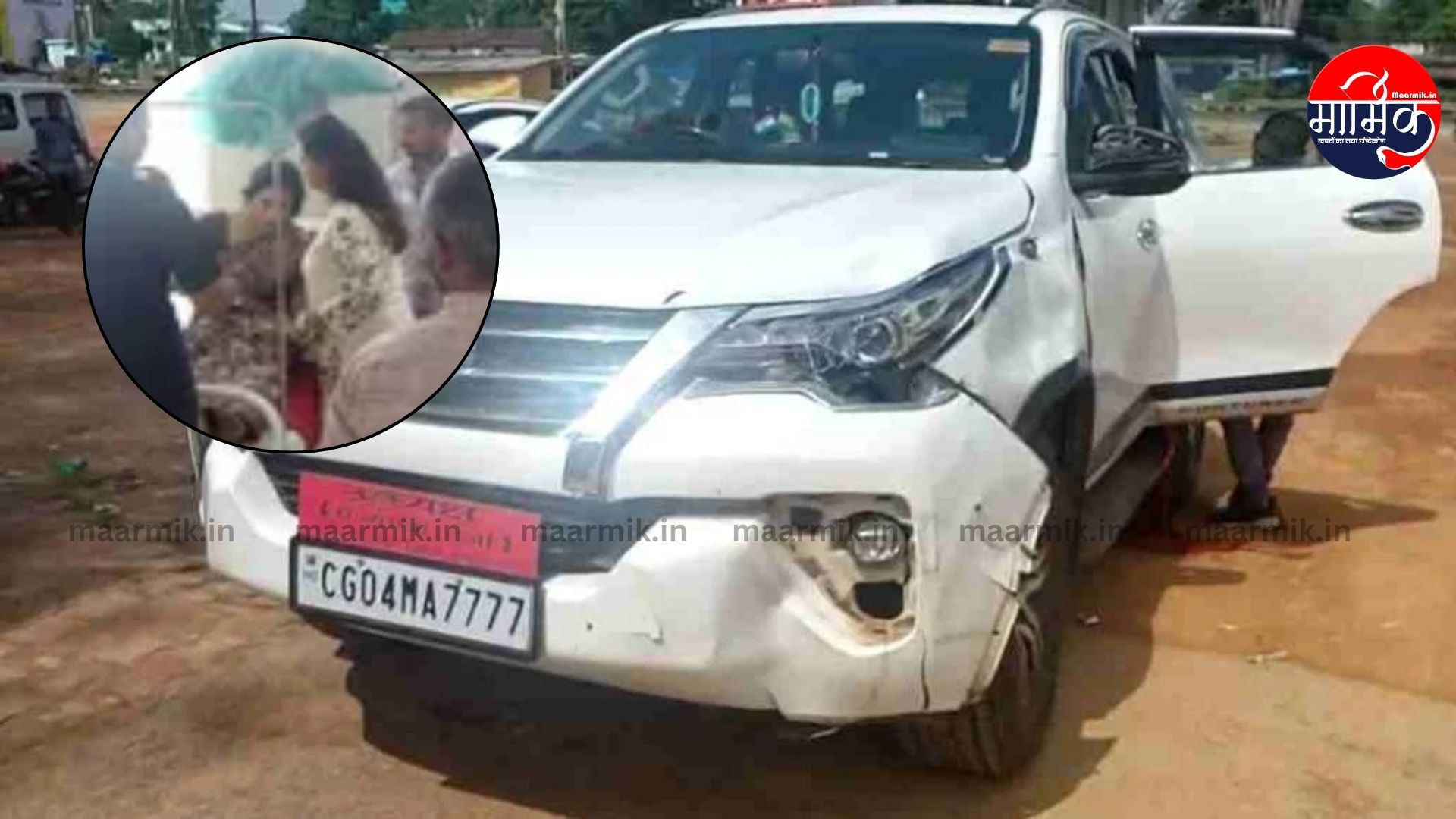 CG NEWS: Three including Mona Sen injured in Kondagaon road accident