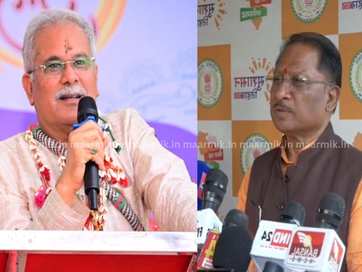 Raipur News: CM Sai's counterattack on Bhupesh Baghel's statement
