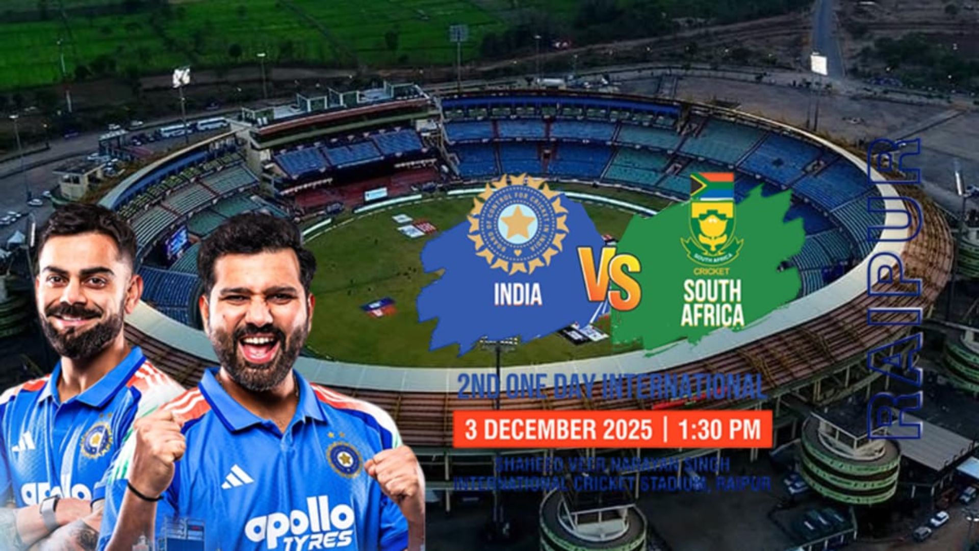 India vs South Africa Match Raipur
