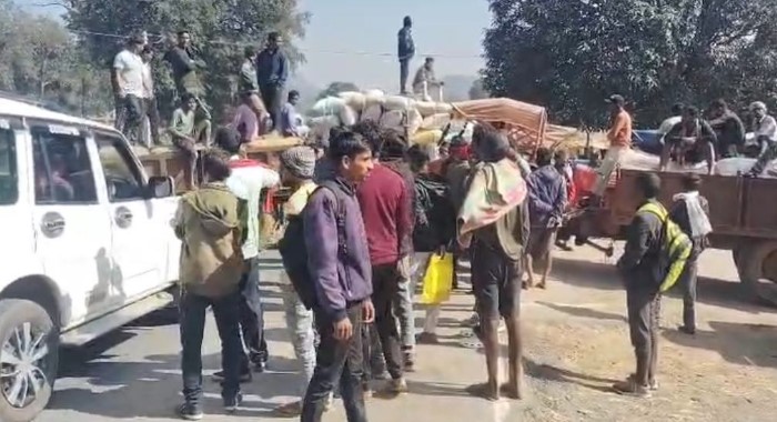  Jashpur Dhan Kharidi Protest